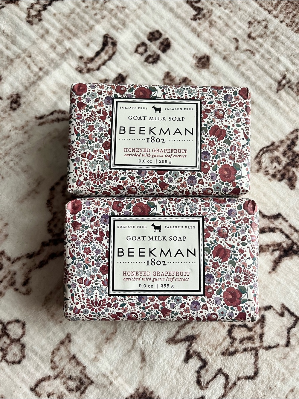 Beekman 1802 GOAT Milk Soap Honeyed Grapefruit